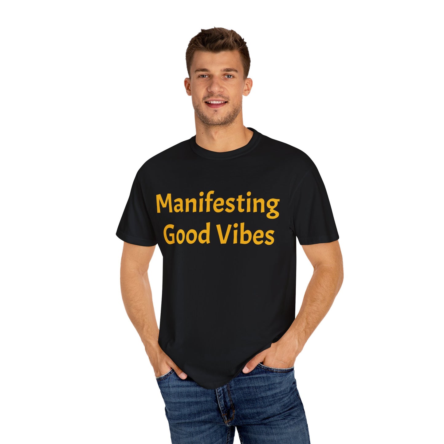 Manifesting Good Vibes Unisex T-Shirt - Positive Energy Apparel