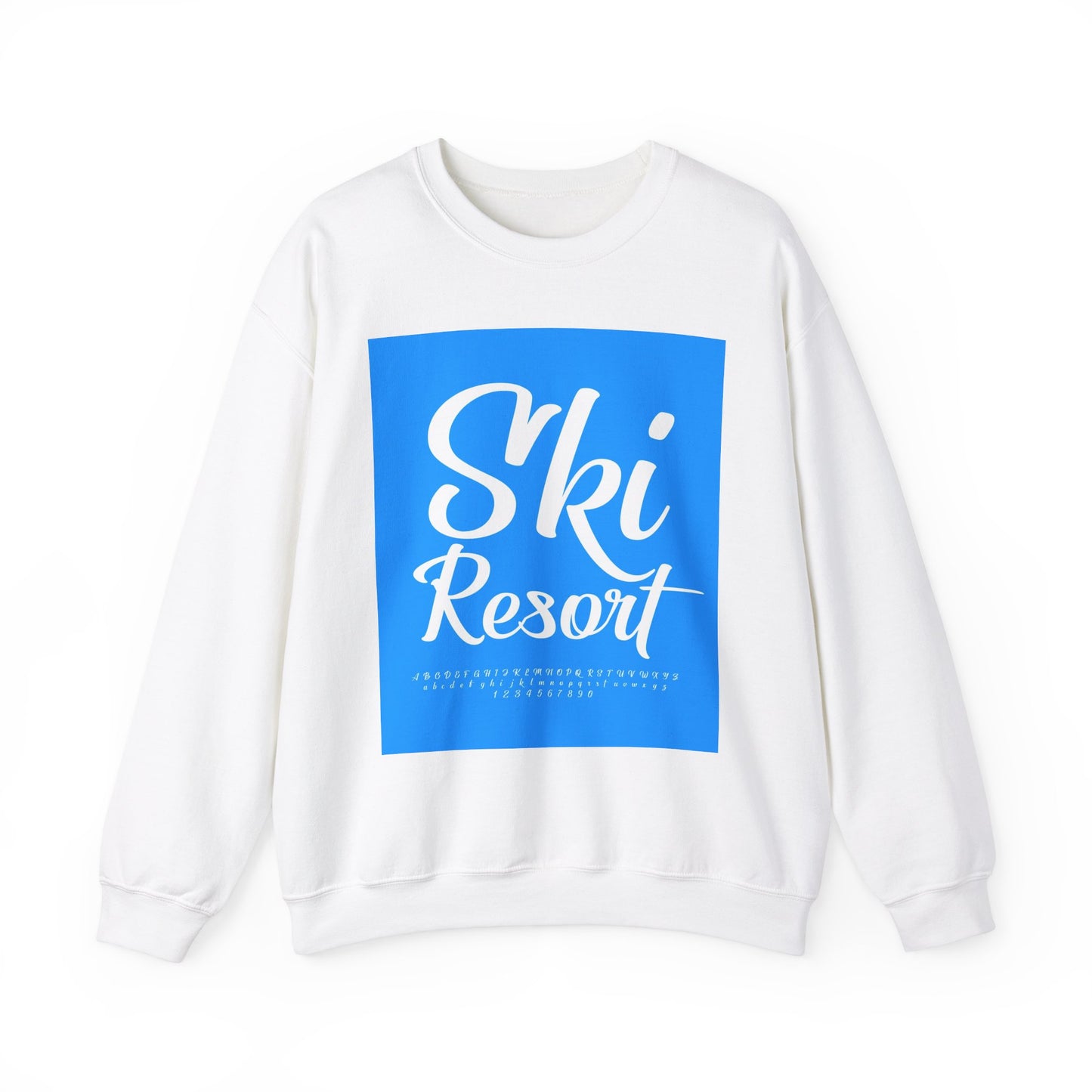 Ski Crewneck Sweatshirt - Mountain Adventure