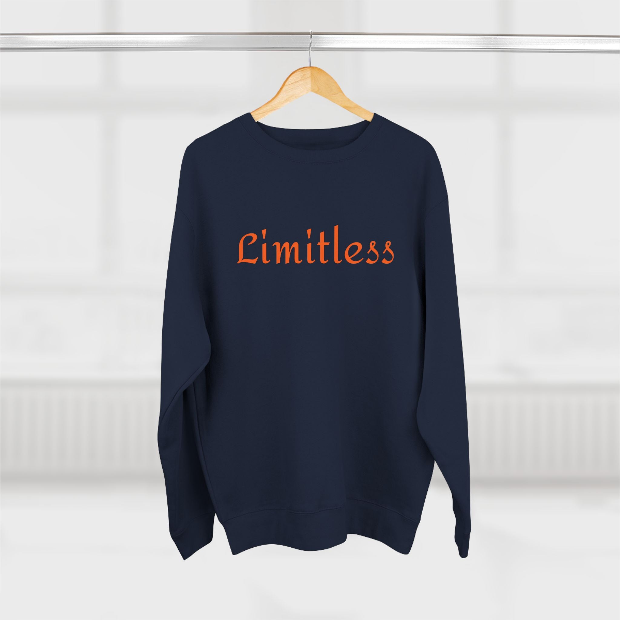 Limitless Unisex Crewneck Sweatshirt - Cozy Motivation for Every Day