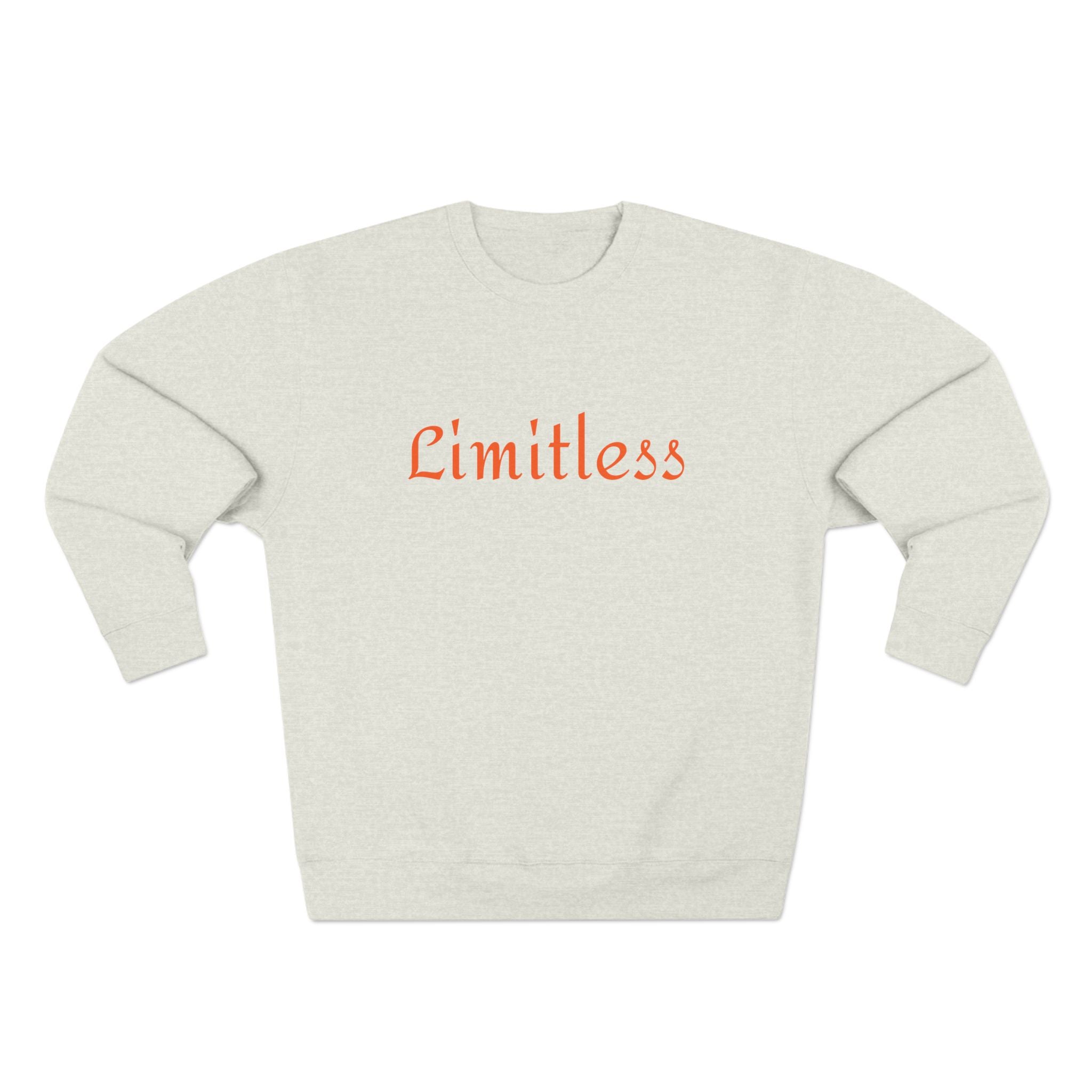 Limitless Unisex Crewneck Sweatshirt - Cozy Motivation for Every Day