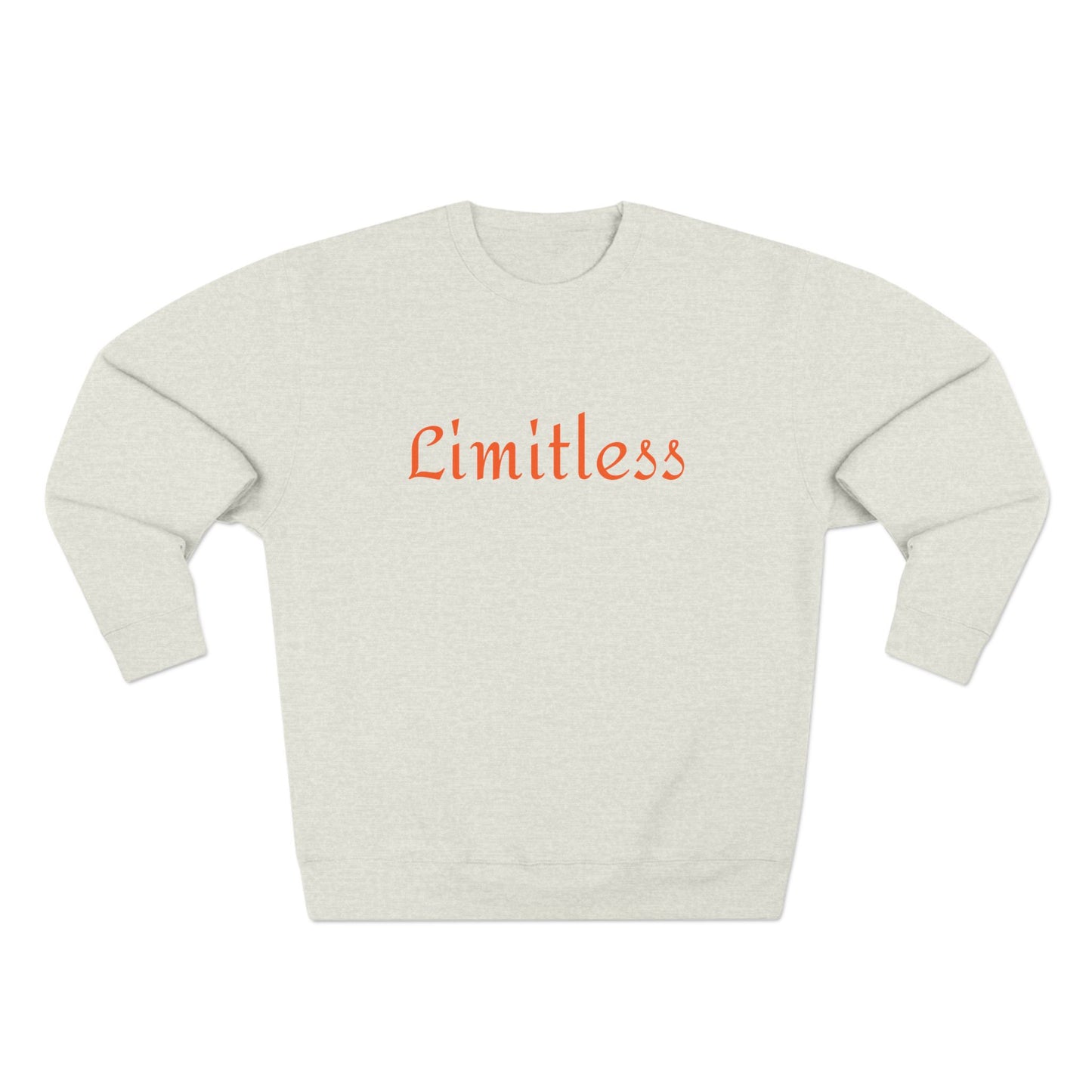 Limitless Unisex Crewneck Sweatshirt - Cozy Motivation for Every Day