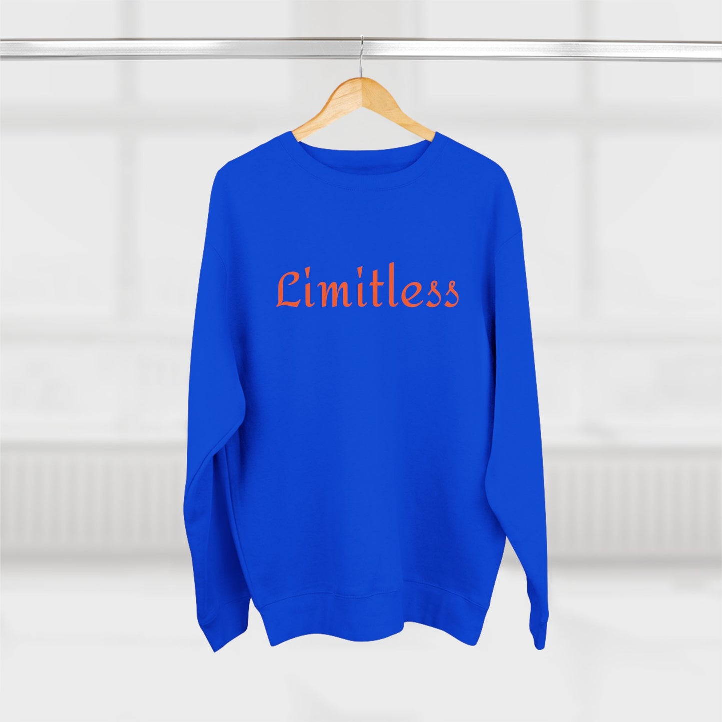 Limitless Unisex Crewneck Sweatshirt - Cozy Motivation for Every Day