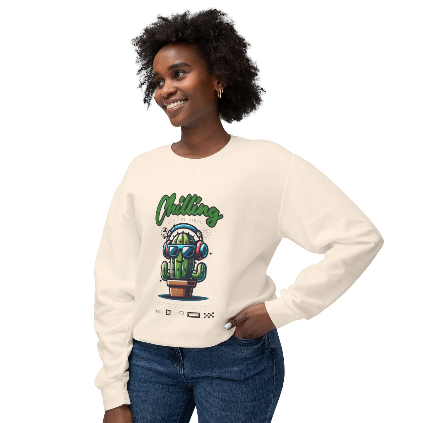 Unisex Lightweight Crewneck Sweatshirt