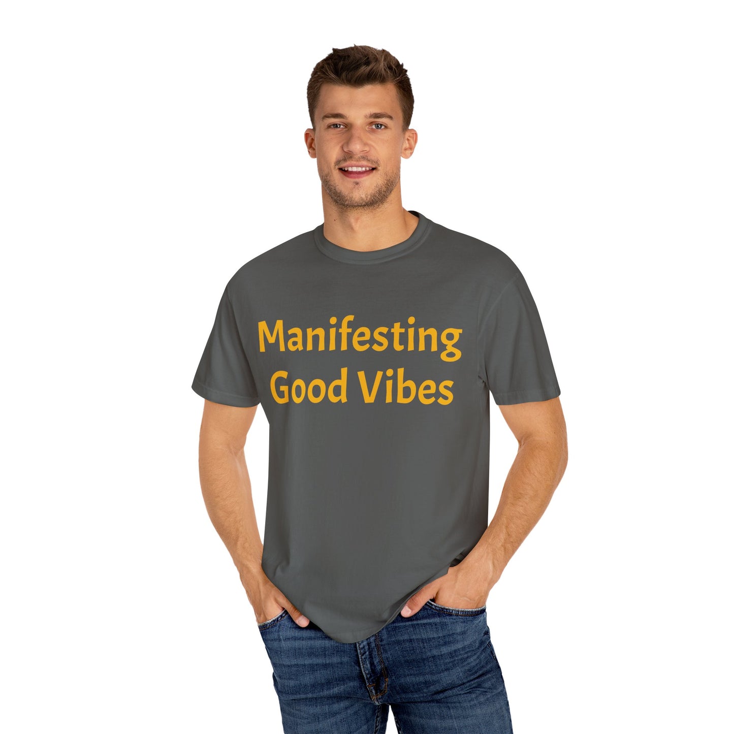 Manifesting Good Vibes Unisex T-Shirt - Positive Energy Apparel