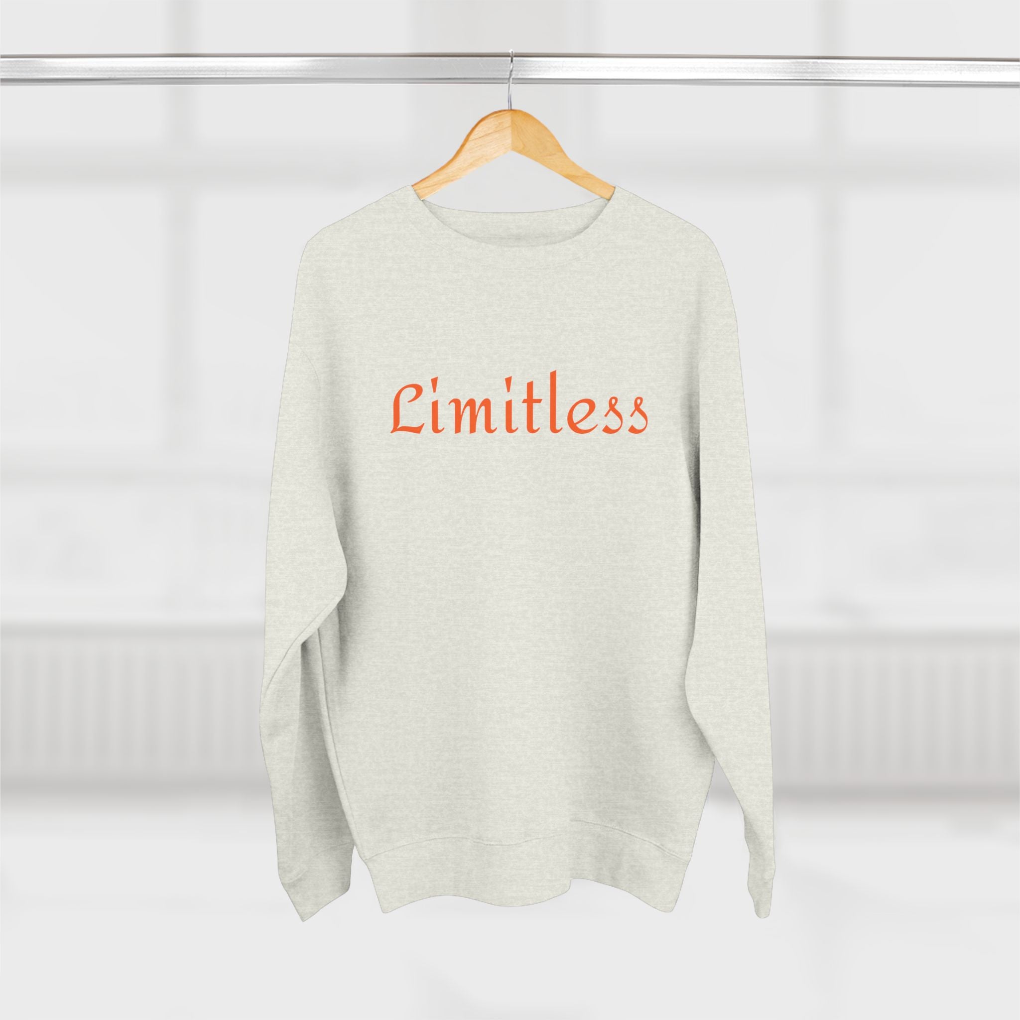 Limitless Unisex Crewneck Sweatshirt - Cozy Motivation for Every Day