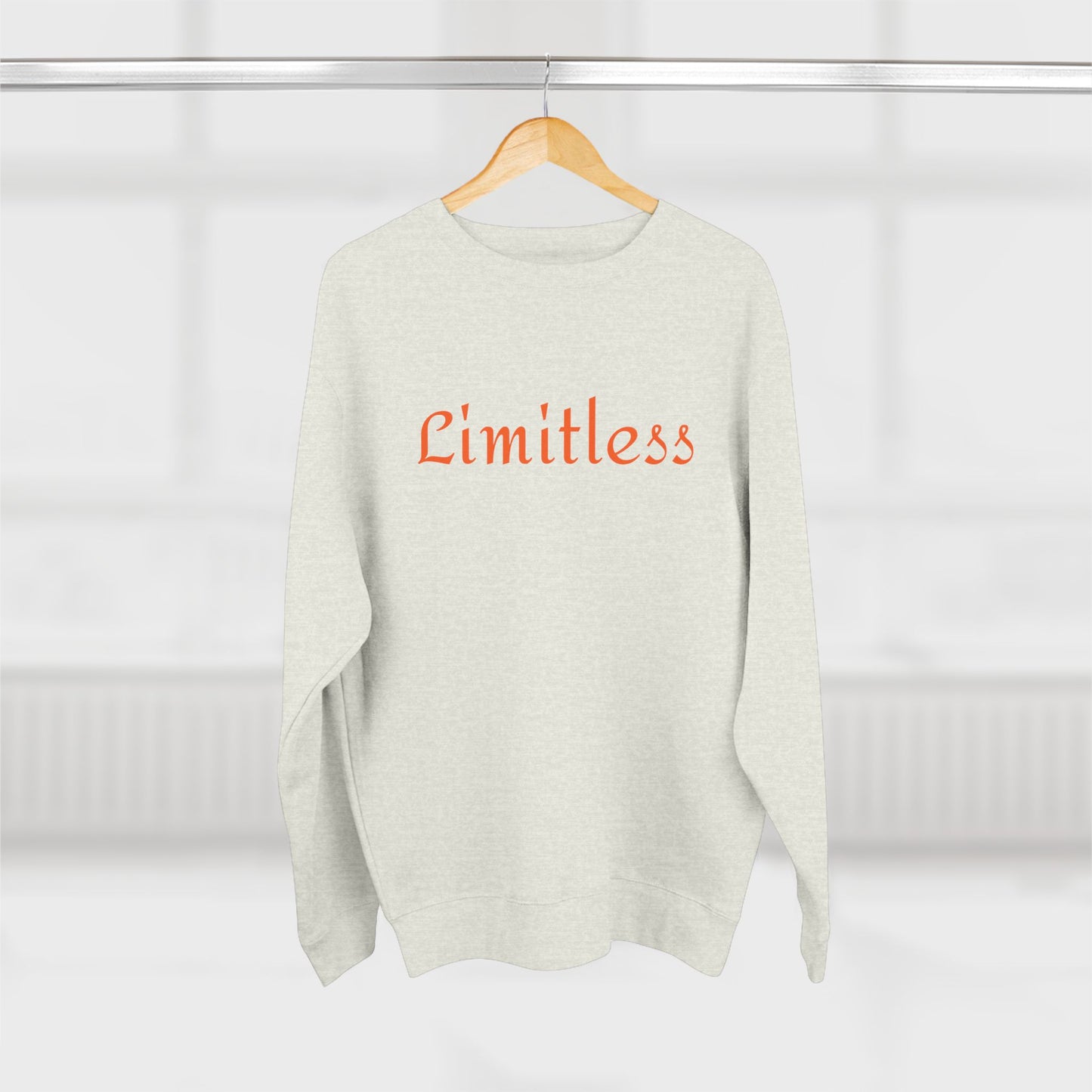 Limitless Unisex Crewneck Sweatshirt - Cozy Motivation for Every Day