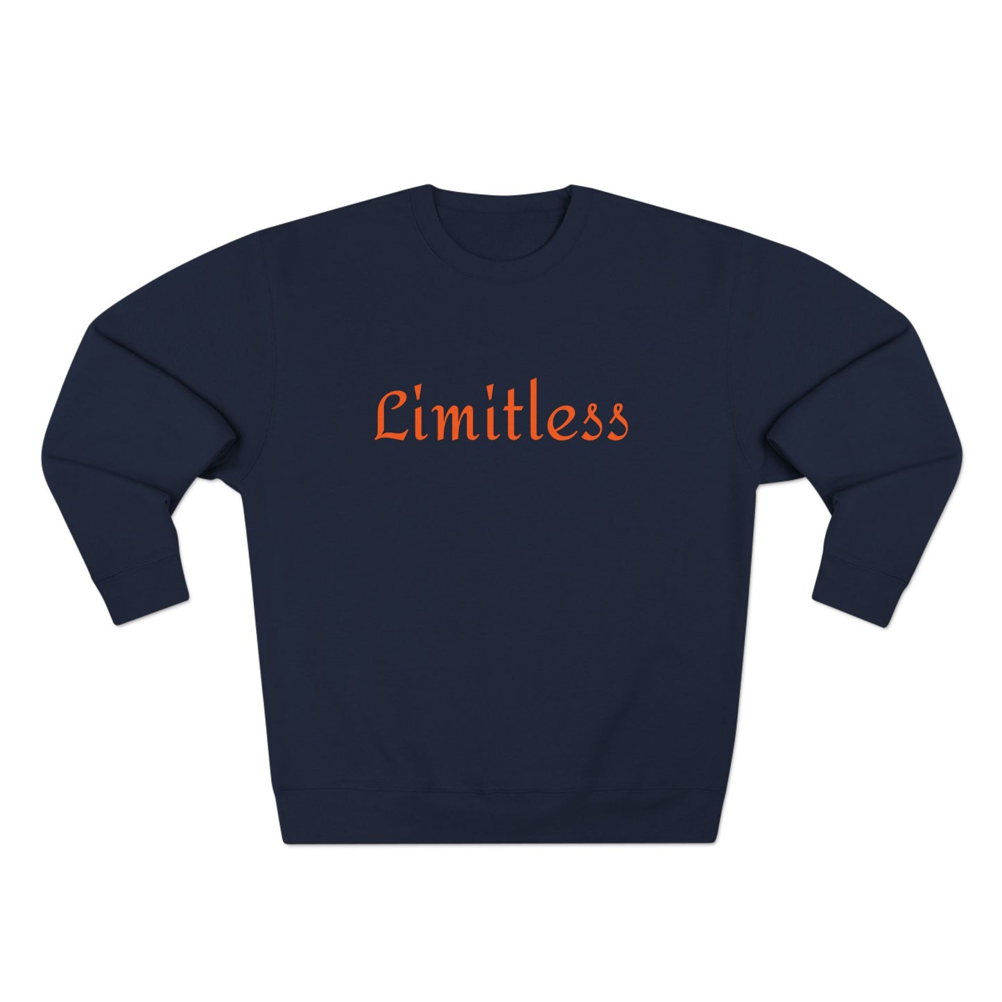 Limitless Unisex Crewneck Sweatshirt - Cozy Motivation for Every Day