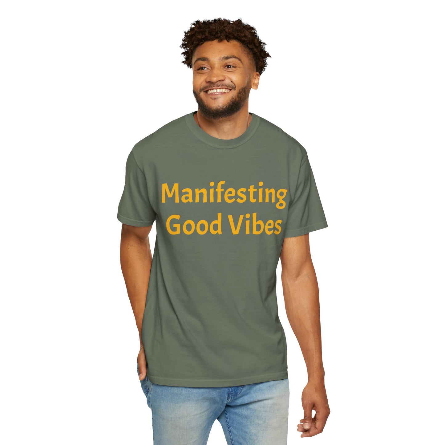 Manifesting Good Vibes Unisex T-Shirt - Positive Energy Apparel