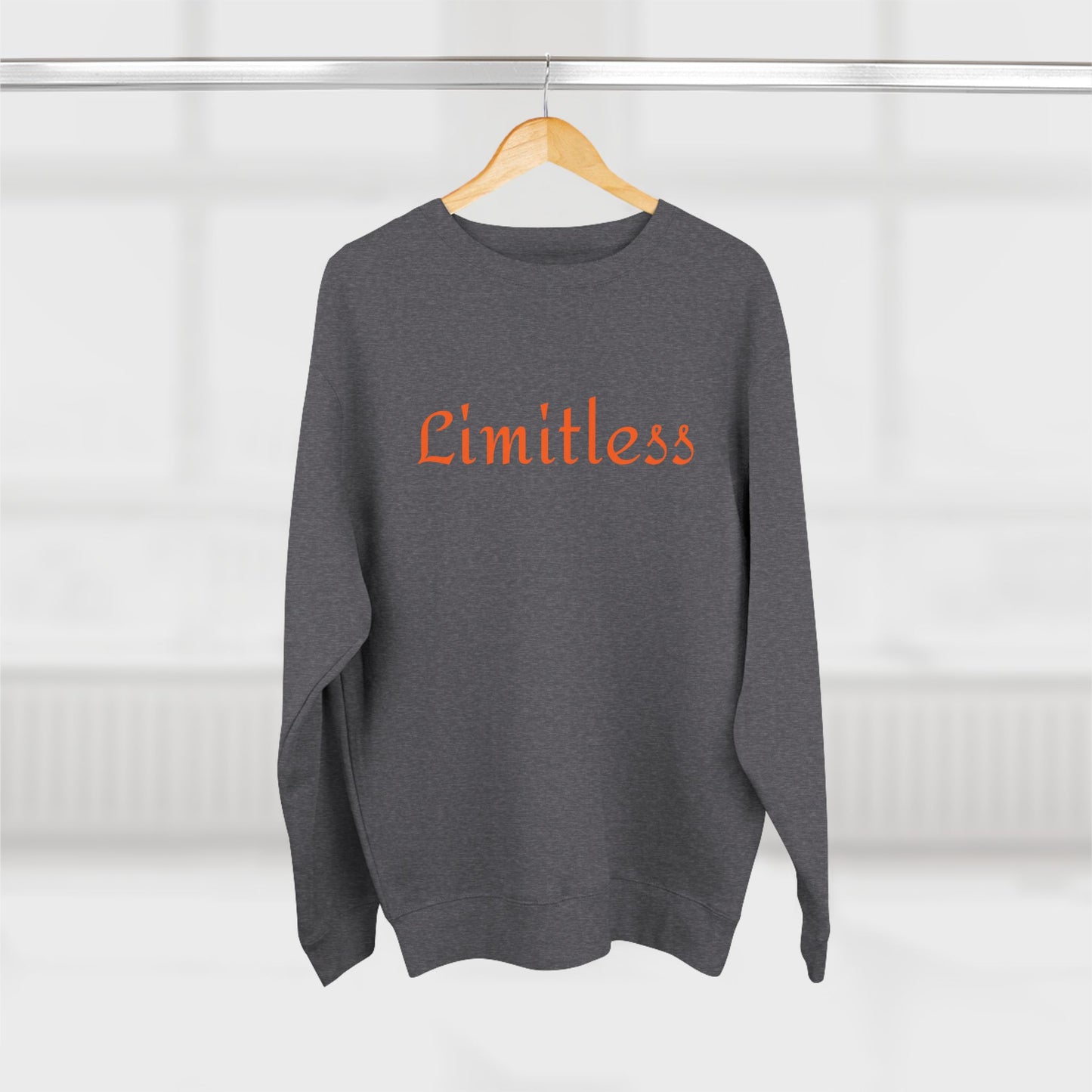 Limitless Unisex Crewneck Sweatshirt - Cozy Motivation for Every Day