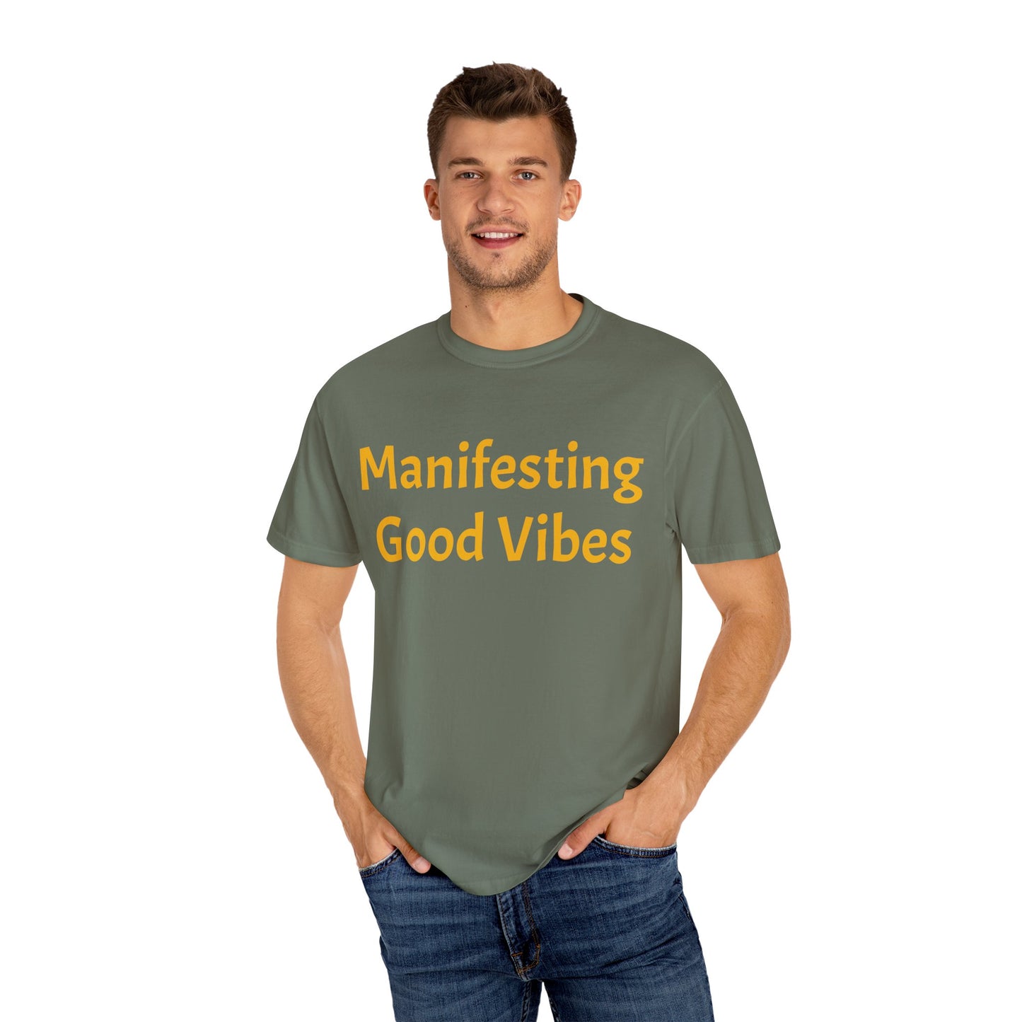 Manifesting Good Vibes Unisex T-Shirt - Positive Energy Apparel