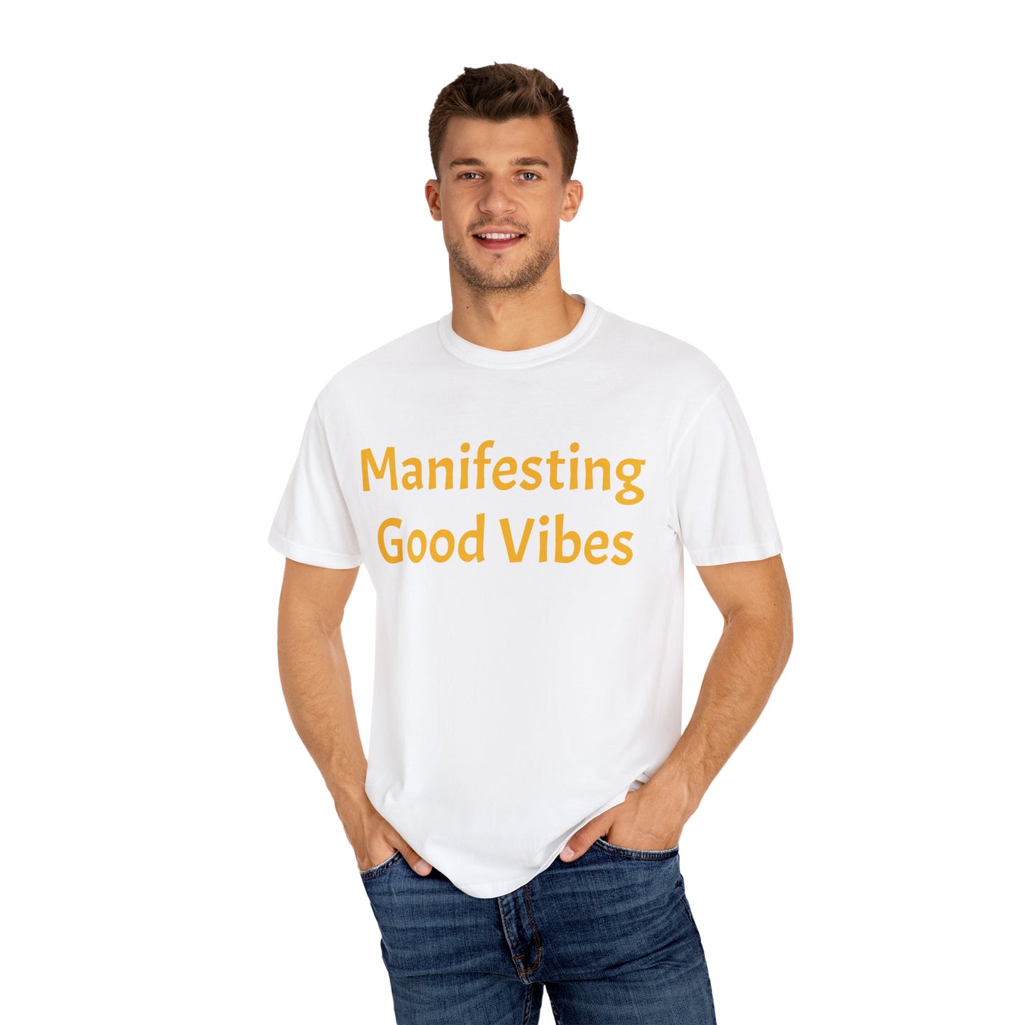 Manifesting Good Vibes Unisex T-Shirt - Positive Energy Apparel