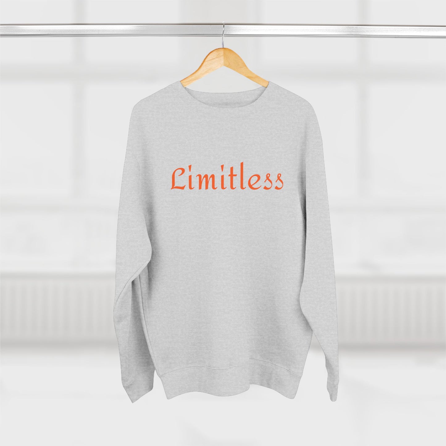 Limitless Unisex Crewneck Sweatshirt - Cozy Motivation for Every Day