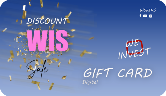 GIFT CARD ( WIS )  WE INVEST